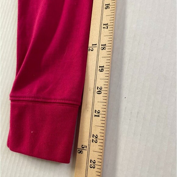 Land's End Womens Fusia Long Sleeve Mock Turtleneck T-Shirt Size S Office Casual - Picture 8 of 8